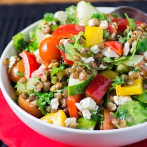 Mediterranean Lentil Salad