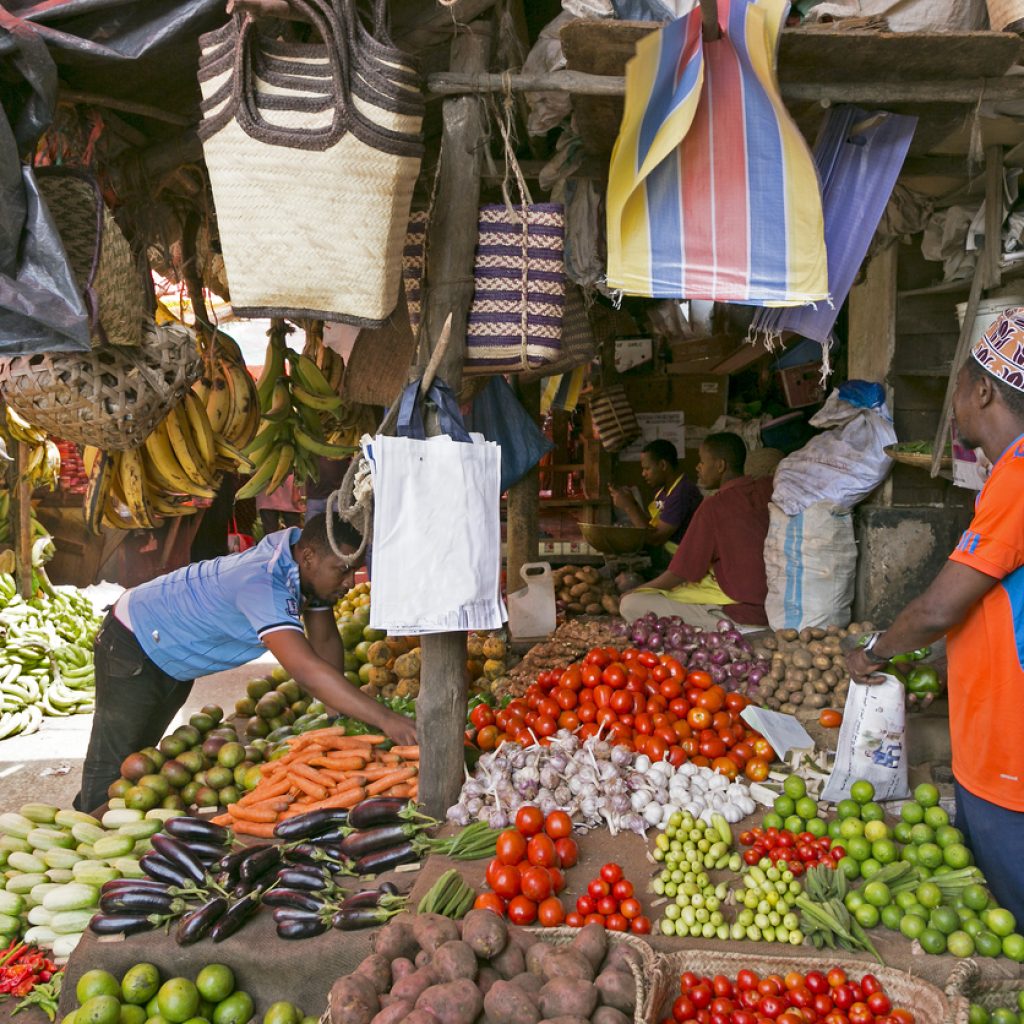 Market in Zanzibar